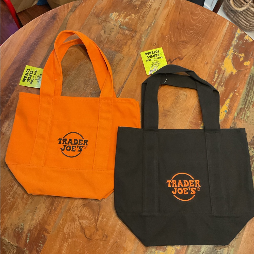 Trader Joe’s Halloween Mini Tote Bags